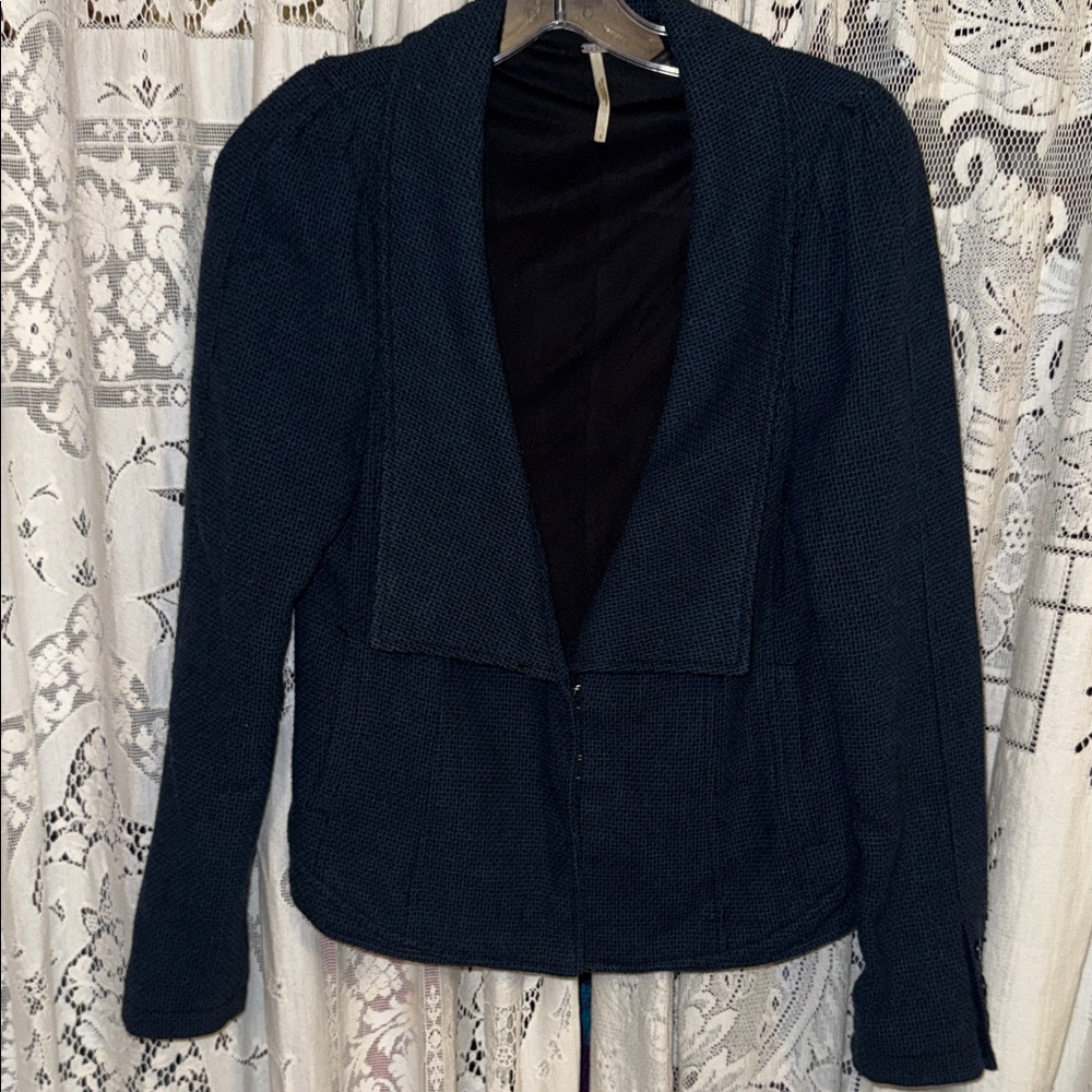 Free‎ People Navy Women's Blazer